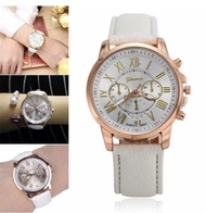 ๑ ∆ ☏ Geneva Celine Leather Wrist Watch (11 colors)