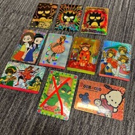 絕版 1998 2000 百變小櫻 閃卡 閃咭 Sanrio XO 為食龍少爺 PC狗 收藏卡