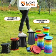🇸🇬LuckyHome🔥Foldable Chair Telescopic Stools Portable Stool Collapsing Chairs Adjustable Camping Outdoor