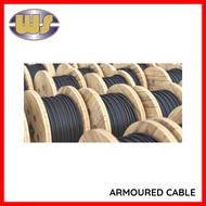 ARMOURED CABLE 2C/4C/7C/9C/12C | UNDERGROUND CABLE | 100% PURE COPPER | JKR SPECIFICATION