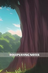 RPG Journal: Lined and Blank paper: Custom Notebook For Roleplaying Gamers: Notes, Drawing Maps, Glu