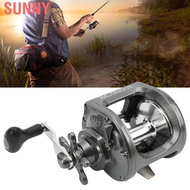 Sunny BC9000L Metal Trolling Drum Fishing Reels 3.6:1 Speed Baitcasting Reel Left Handed