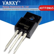 10 Pieces AOTF8N65 TF8N65 AOTF10N60 TF10N60 TO-220F AOTF4N60 TF4N60 AOTF9N90 TF990 AOTF10N65 TF10N65