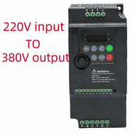 【Thailand Stock】220V to 380V VFD Frequency converter single phase input three phase output 2.2KW/5.5