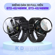 GT2/GT3 - full border 3D screen protector for Huawei watch