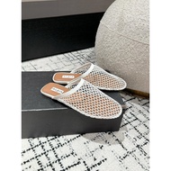 Half Brand Niche alaia alaia Fishnet Slippers