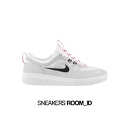Nike SB Nyjah Free 2 Neutral Grey White Red Black 100% Original
