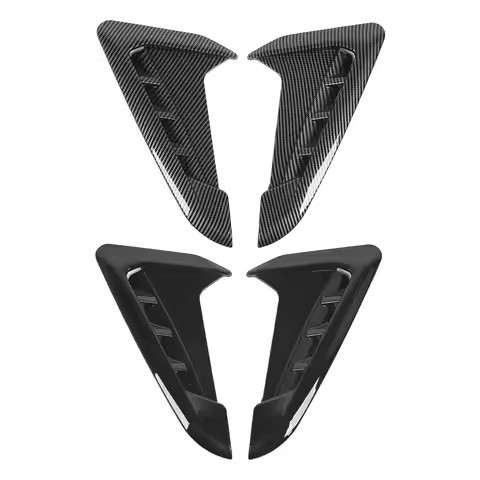 1 Pair Side Vent Trim Left Right Car Mudguard Side Air Vent Cover Sticker Decor for BMW X3 G01 X4 G0