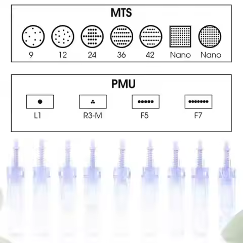 Disposable Dr Pen A1 Beauty Consumables 10Pcs/50Pcs/100Pcs Bayonet Nano 1/5/7 Change Cartridge A1 Ma