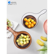 Japan Imported asvel Kitchen Household Water Ladle Transparent Thickened Break-Resistant Unbreakable