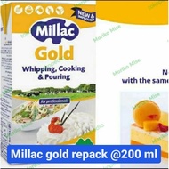 Whipping cream millac gold REPACK 200ml/heavy cooking cream cooking cream