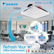 Daikin REVO Max Surround Inverter Cassette 2.0hp - 6.0hp R32 Inverter Techology Ceiling Cassette Air Conditioner