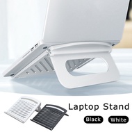 Adjustable Foldable Laptop Stand with Cooling and Anti-Slip Features for 17in Devices