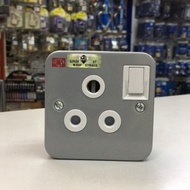 UMS Metal Clad 15A Switch Socket