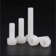 [WDY] M3/m4/m5/m6/m8 White Nylon Plastic Hexagon Socket Screw M3M4M5M6 Plastic Screw