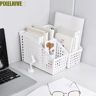 PIXELHIVE​ A4 File Storage Box, Sundries Storage Box Desktop Organizer File Organizer Box, Simple Mi