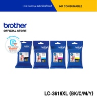 Brother Set LC3619XLBKCMY ตลับหมึก สีดำสีฟ้าสีชมพูสีเหลือง สำหรับเครื่องอิงค์เจ็ทรุ่น MFC-J2330DWMFC