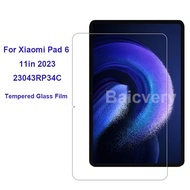 Xiaomi Pad 6 2023 11 inch 23043RP34C Tempered Glass Film Tablet Screen Protector Xiaomi Pad 6 Glass Film