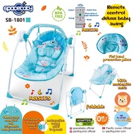 SPACE BABY BOUNCER REMOTE CONTROL DELUXE SWING SB 1801