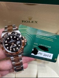 Rolex 勞力士 GMT-Master II 126711CHNR 沙士圈