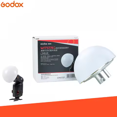 Godox AD-S17 Witstro Ad200 Ad360 Dome Diffuser Wide Angle Soft Focus Shade Diffuser for Godox Ad200 