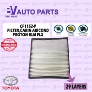 BESTVALUE🔥 CF1152-P CABIN AIR FILTER FOR PROTON SAGA BLM/FL/FLX AIRCOND CABIN BLOWER AIR FILTER WITH