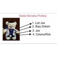 Boneka Wisuda Dokter | Boneka Wisuda Teddy Bear | Boneka Wisuda
