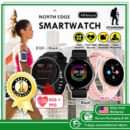 NORTH EDGE NL01 Heart Rate Couple Smart Watch Jam Tangan E101 ECG &amp; PPG Fitness Blood Pressure Health Sport Watches