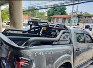 NISSAN NAVARA 2021 CALIBRE PRO4X PHANTER ROLL BAR WITH BASKET