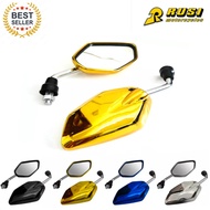 RUSI Gala 125 -Motorcycle Side Mirror Glossy Color | Short Stem | Chrome stem | Motor Parts Accessor