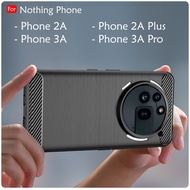Mobile Case For Nothing 3A 3A Pro 2A 2A Plus 2A+ Hairline Back Case Cover TPU Silicone Soft Casing