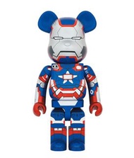 Ironman 愛國者 1000% iron patriot be@rbrick bearbrick