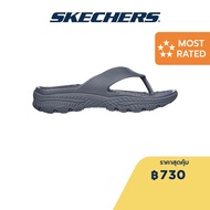 Skechers สเก็ตเชอร์ส รองเท้าแตะผู้ชาย Men Foamies Creston Ultra Island Cove Walking Sandals - 243102-CHAR