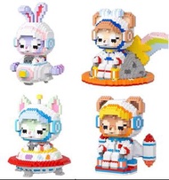 duffy 積木 lego 模型 擺設 太空 飛船 shelliemay gelatoni 畫家貓 stellalou