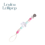 Loulou Lollipop - 加拿大 繽紛串珠奶嘴鍊夾系列-繽紛串珠-公主粉