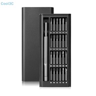 Cool3C Magnetic Precision Screwdriver Set, 24/63 In 1 With 24 Piece Mini Poet Screwdriver Set, Small