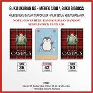 B5 size notebook | B5 SiDU notebook | Book Boss CampusBIG | Sidu Bigboss Brand B5 Size pilihan 36, 4