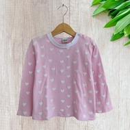 A414 IMPORTED GIRLS' T-SHIRT 2-3 YEARS PINK
