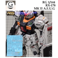 [ G Rework ] RG21  RG 1/144 RX 178 MK II AEUG  GUNDAM WATER SLIDE DECAL