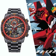 太子/銅鑼灣門市  CITIZEN x EVANGELION JY8139-68E EVA-02 星晨錶聯乘 「新世紀福音戰士」全球限量版 二号機 Eco-Drive Radio-Controlled
