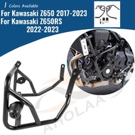 Motorcycle Engine Guard Highway Crash Bar Bumper For Kawasaki Z650 2017-2023 Frame Protection Protec