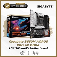 Gigabyte B660M AORUS PRO AX DDR4 LGA1700 mATX Motherboard