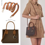 Suitable for MK Coach and other bags, plain leather bag strap, adjustable shoulder replacement single crossbody women