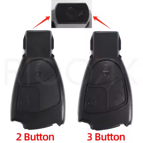1/3/5pcs 2/3B Remote Control Car Key Shell Fob Case Cover Keyless Entry Fit For Mercedes Benz B C E 