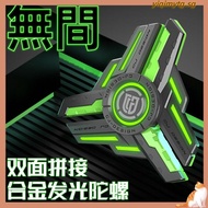 Fidget Spinners Adult Kids Toy Stress Anxiety ADHD Relief Figets Toy Alloy Fidget Spinner Toy with L