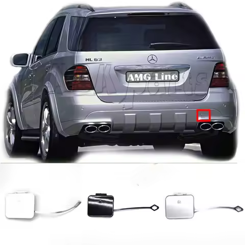 Fit 06-08 Mercedes-Benz ML SPORT W164/X164 280 300 320 350 420 450 500 63AMG REAR TOW COVER A1648852