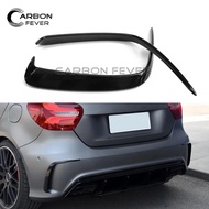 For W176 Rear Bumper Canard ABS Plastics Splitter Front Bumper Canard 2013 - 2018 Sport Edition or A