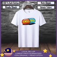 CODPremium Cotton Chill Pill Baju T shirt Lelaki 100% Cotton Baju Gundam Baju Viral Lelaki Men T shi