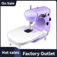 Sewing Machine Portable 2-Speed Mini Sewing Machine Beginners Safe Sewing Kit Sewing Machine Extensi