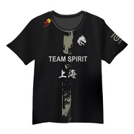 TEAM SPIRIT 2025 Champions Jersey CS2 Shanghai Donk T-shirts
